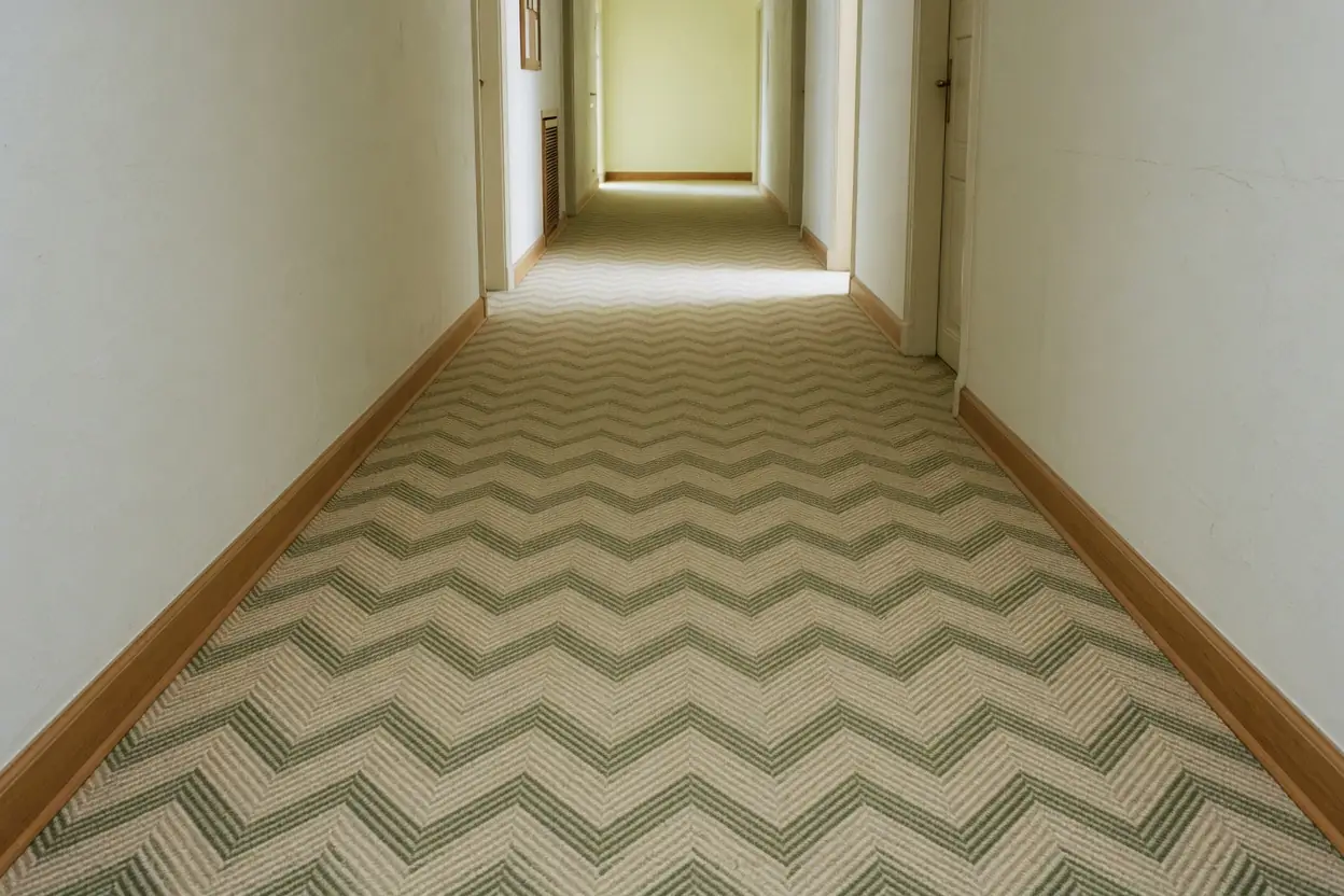 Svježe očišćen tepih